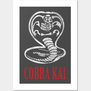 cobra kai retro logo Posters and Art